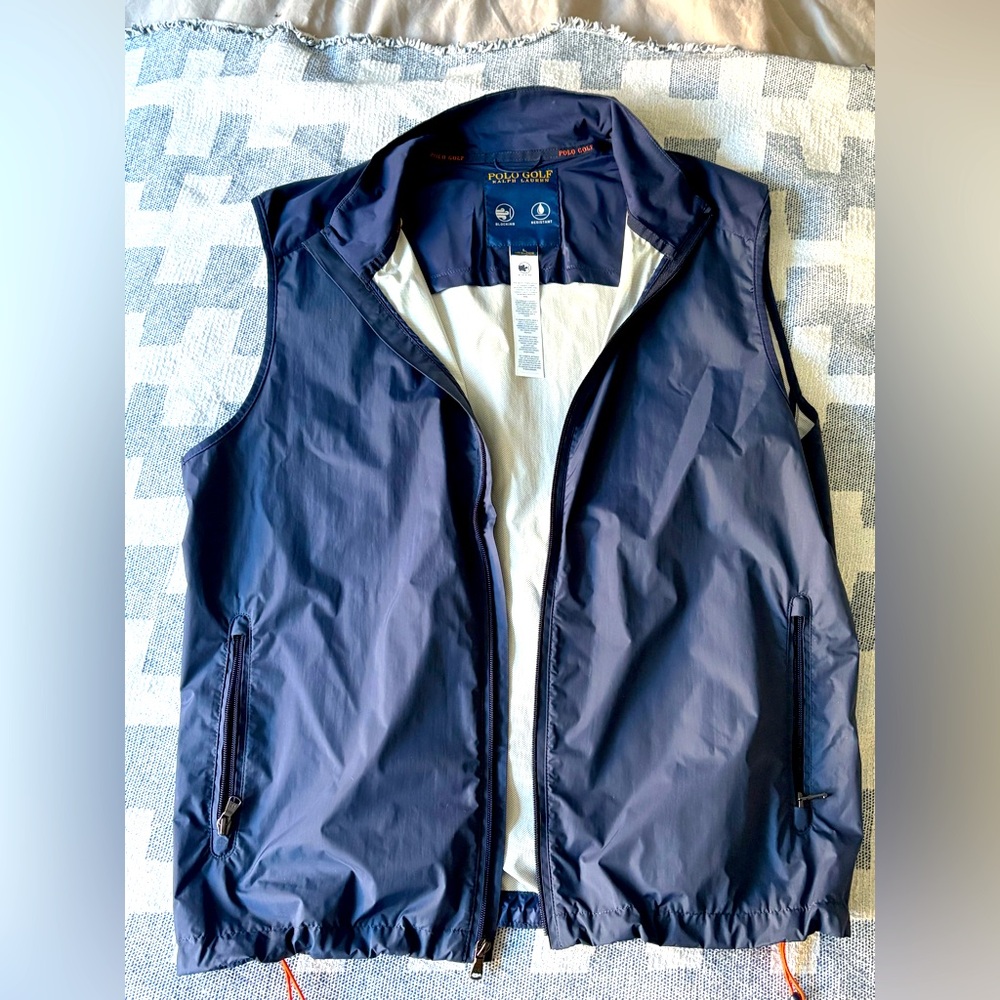 Ralph Lauren Polo Golf Full Zip Vest Windstopper